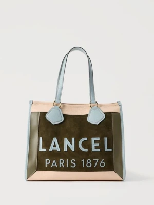 Torba na zakupy Lancel khaki