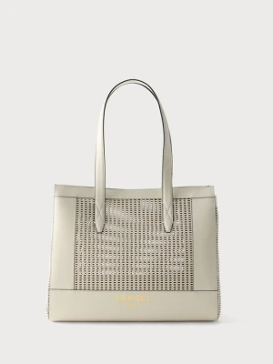 Torba na zakupy Lancel mleczny