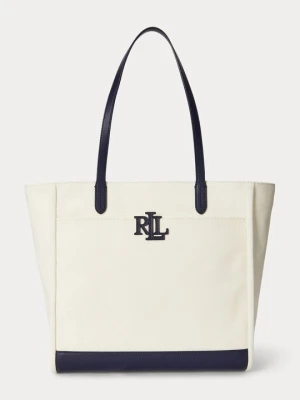 Torba na zakupy Lauren Ralph Lauren granatowy