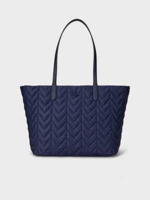 Torba na zakupy Lauren Ralph Lauren granatowy