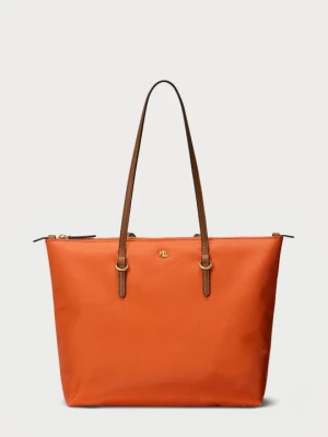 Torba na zakupy Lauren Ralph Lauren pomarańczowy