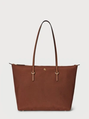Torba na zakupy Lauren Ralph Lauren tan