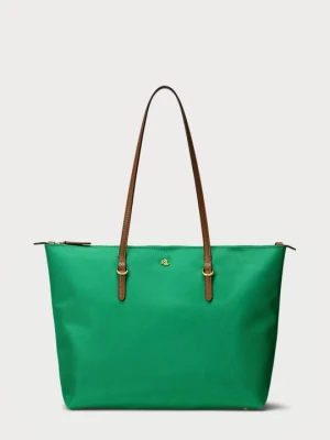 Torba na zakupy Lauren Ralph Lauren zielony