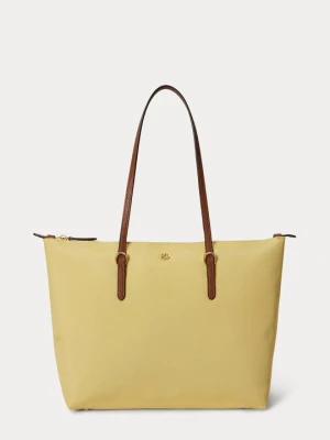 Torba na zakupy Lauren Ralph Lauren żółty
