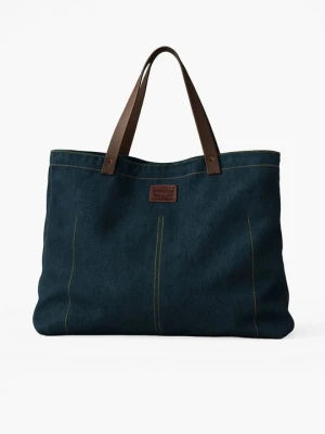 Torba na zakupy Levi's niebieski denim