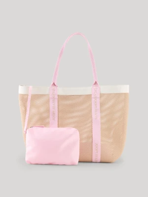 Torba na zakupy Lido Minella w kolorze beżowym/różowym Joop