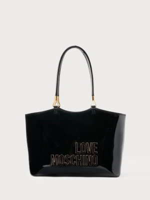 Torba na zakupy LOVE MOSCHINO czarny