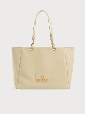 Torba na zakupy LOVE MOSCHINO mleczny