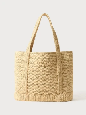 Torba na zakupy Maison Kitsuné beżowy