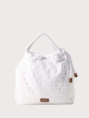 Torba na zakupy Max Mara biały