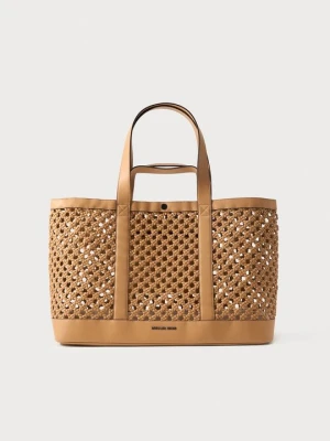 Torba na zakupy Michael Kors beżowy