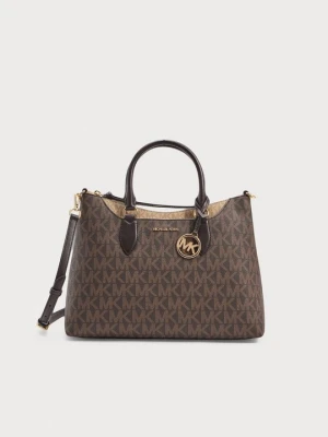 Torba na zakupy Michael Kors brązowy