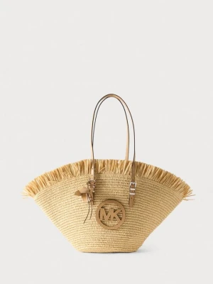 Torba na zakupy Michael Kors ciemnobrązowy