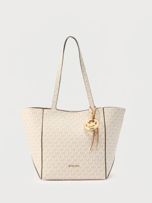 Torba na zakupy Michael Kors mleczny