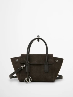Torba na zakupy model Gitty small Marc O'Polo hnědá