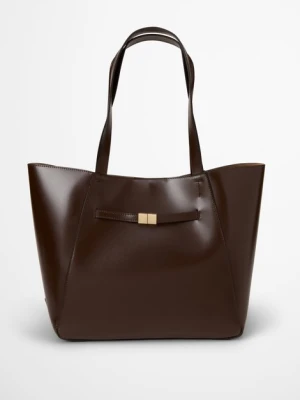 Torba na zakupy model Tessa Marc O'Polo hnědá