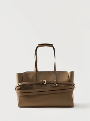 Torba na zakupy MOSCHINO beżowy