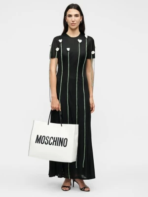 Torba na zakupy MOSCHINO biały