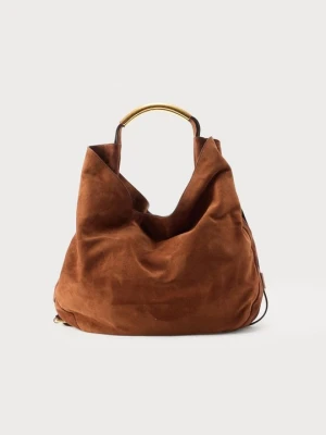 Torba na zakupy MOSCHINO brązowy
