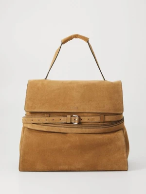 Torba na zakupy MOSCHINO brązowy