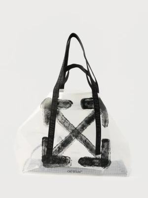 Torba na zakupy Off White czarny