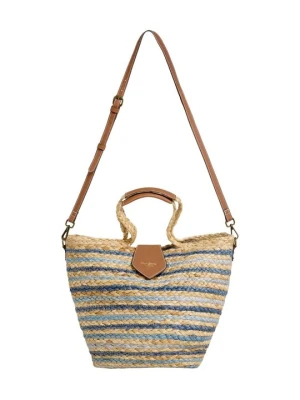 Torba na zakupy Pepe Jeans niebieski denim