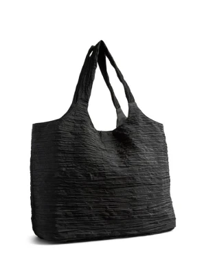 Torba na zakupy Pieces czarny