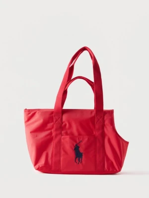Torba na zakupy Polo Ralph Lauren czerwony