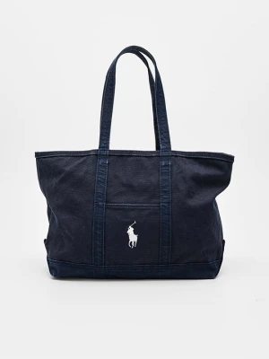Torba na zakupy Polo Ralph Lauren granatowy