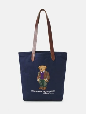 Torba na zakupy Polo Ralph Lauren granatowy
