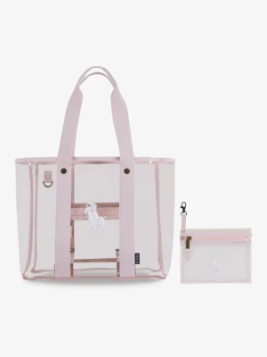 Torba na zakupy Polo Ralph Lauren różowy