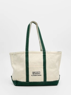 Torba na zakupy Polo Ralph Lauren zielony