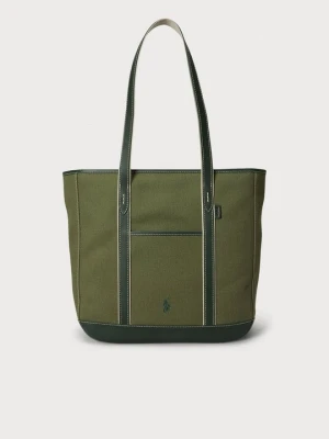 Torba na zakupy Polo Ralph Lauren zielony