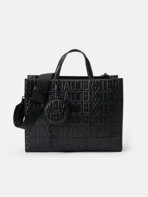Torba na zakupy Steve Madden czarny