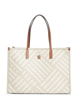 Torba na zakupy Tommy Hilfiger beżowy