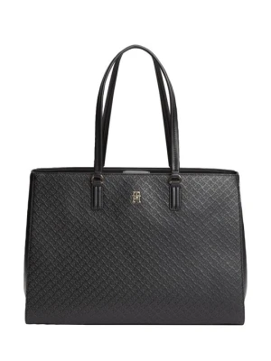 Torba na zakupy Tommy Hilfiger czarny