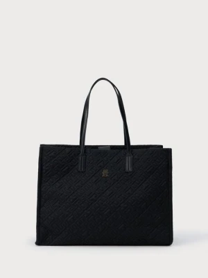 Torba na zakupy Tommy Hilfiger czarny