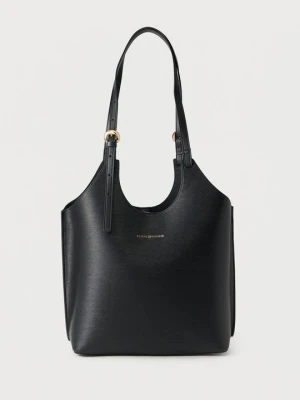 Torba na zakupy Tommy Hilfiger czarny