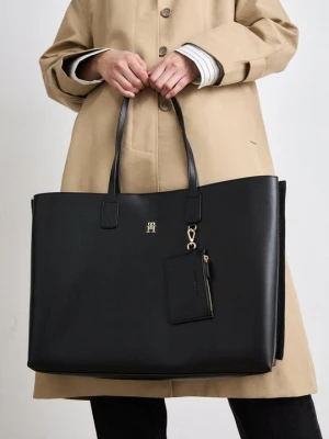 Torba na zakupy Tommy Hilfiger czarny