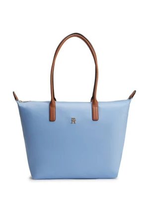 Torba na zakupy Tommy Hilfiger jasnoniebieski