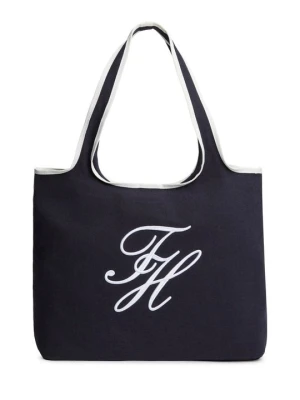 Torba na zakupy Tommy Hilfiger niebieski
