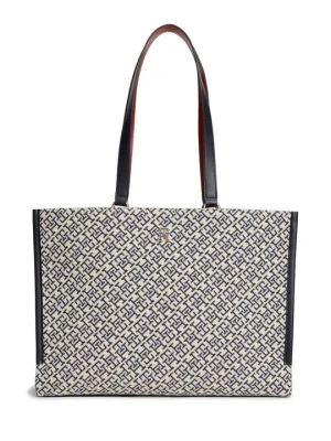 Torba na zakupy Tommy Hilfiger niebieski