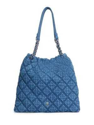Torba na zakupy Tommy Hilfiger niebieski denim