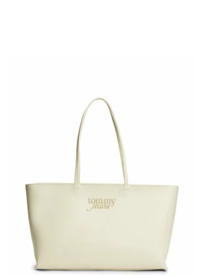 Torba na zakupy Tommy Jeans beżowy