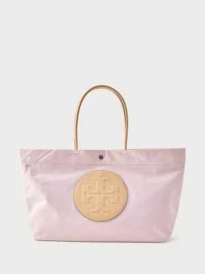 Torba na zakupy Tory Burch różowy