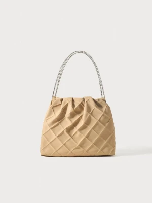 Torba na zakupy Tory Burch taupe