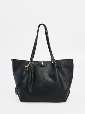 Torba na zakupy U.S. POLO ASSN. czarny