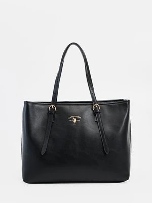 Torba na zakupy U.S. POLO ASSN. czarny