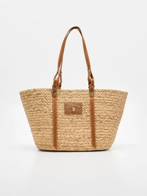 Torba na zakupy U.S. POLO ASSN. brązowy