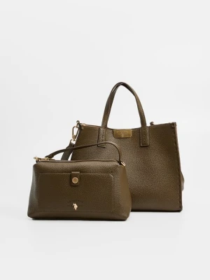 Torba na zakupy U.S. POLO ASSN. brązowy